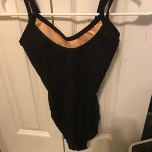 💜5/$15💜 NWOT Bal Togs Black Strappy Leotard